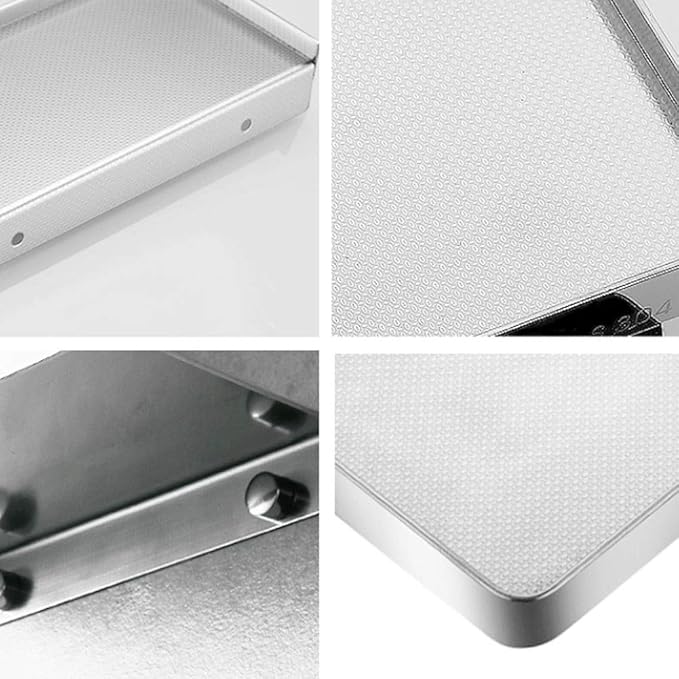 AGYH Bathroom Shelf Bathroom Mobile Storage Rack Bracket Hardware Wall