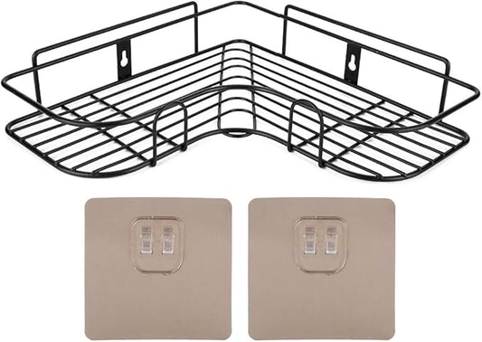 Bathroom Storage Rack,Corner Storage Organizing Stand Shelf for Toiletry Storage No Drilling