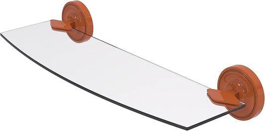 Allied Brass R-33/18-ASP Regal Collection 18 Inch Glass Shelf, Autumn Sparkle
