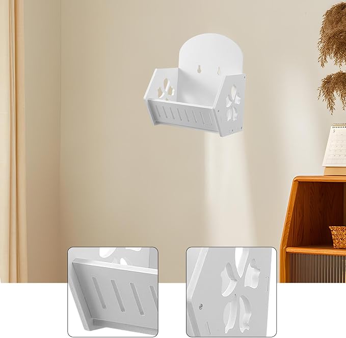 Wall Mounted Bathroom Shelf Makeup Container Storage Bin Kitchen Spice Shelf for Bedroom , single layer