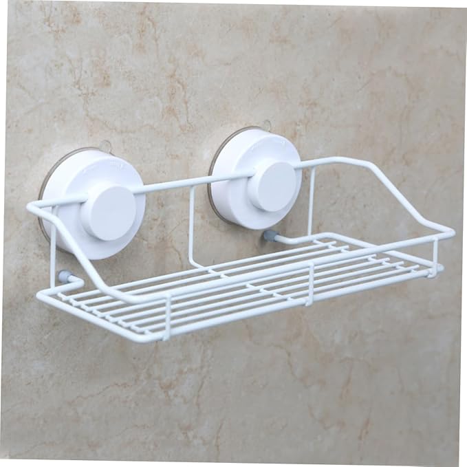 Wall Mounted Bathroom Shelf Cup Storage Organizer for Bathroom and Kitchen Easy to Clean Space-Saving Rack for Items