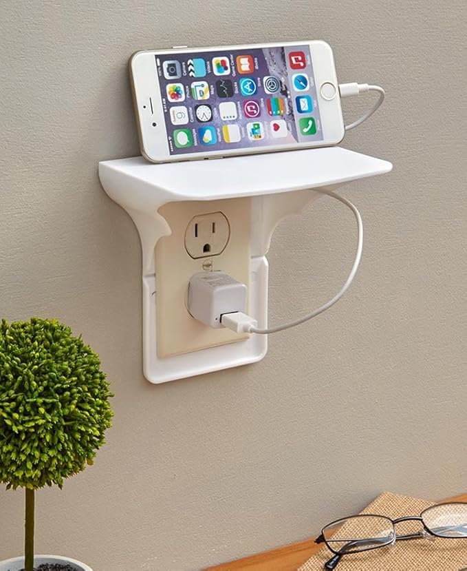 The Lakeside Collection Set of 2 Outlet Wall Shelves