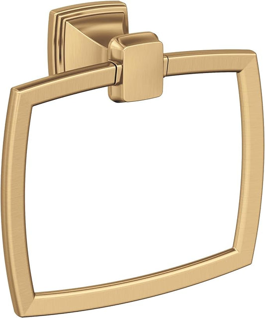 Amerock BH36032 Revitalize 6-13/16" Wall Mounted Towel Ring - Champagne Bronze