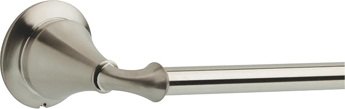 DELTA FAUCET 79424-SS Linden 24 in. Wall Mount Towel Bar Bath Hardware Accessory in Stainless Steel
