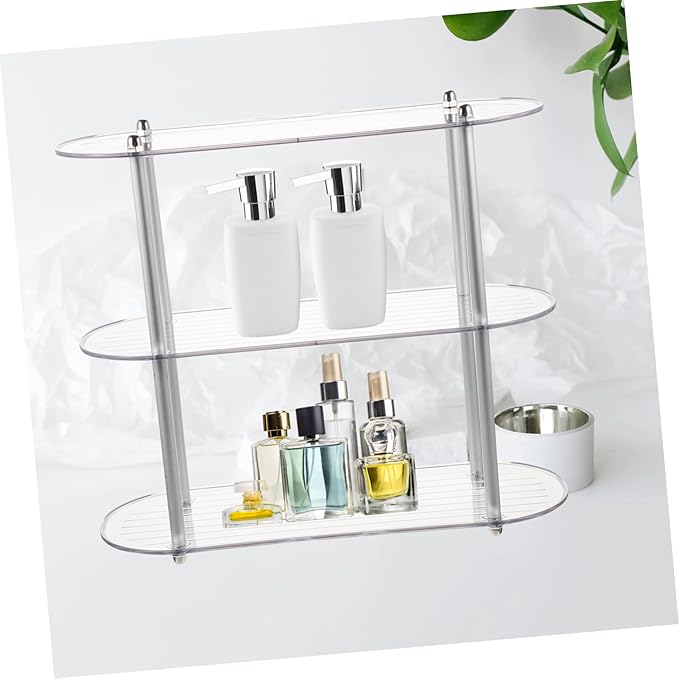 MAGICLULU Detachable Multi Display Rack Versatile Household Storage Shelf for Bathroom Kitchen Organization Simple Style Ornament Stand Space Saving Design