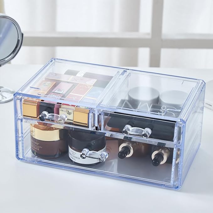 YingDing Cosmetics storage box, stationery sorting box, exquisite display tool (Style D)