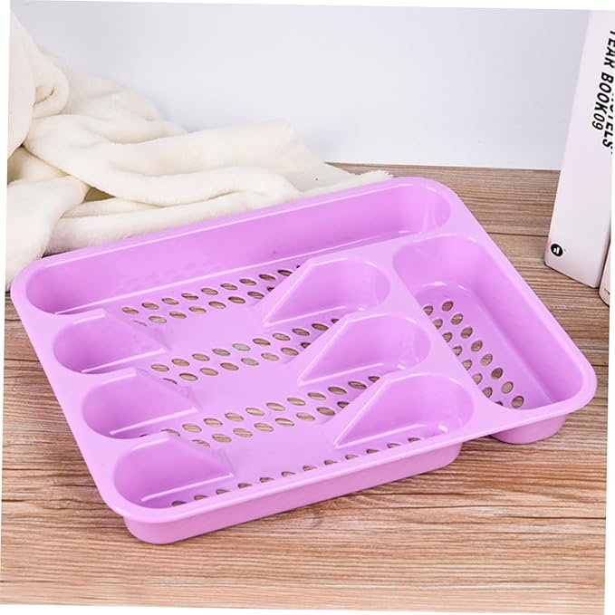 Glass Shelf for Bathroom ，Glass Aluminum，Tableware Drain Container Multifunctional Storage Rack Sorting Box for Home Random Color