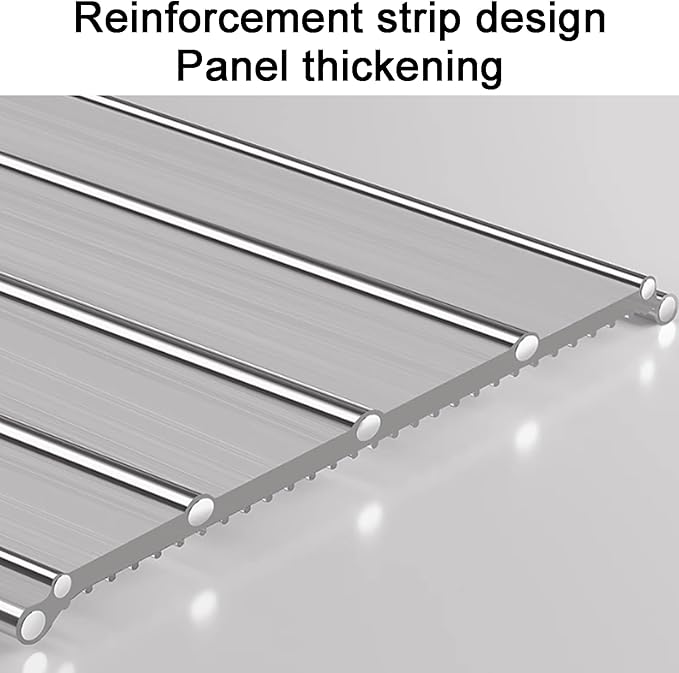 Removable Wall-Mounted Bathroom Shelves Aluminum Bathroom Shelves Removable Bathroom Shelves Foldable Bathroom Shelves Large Capacity