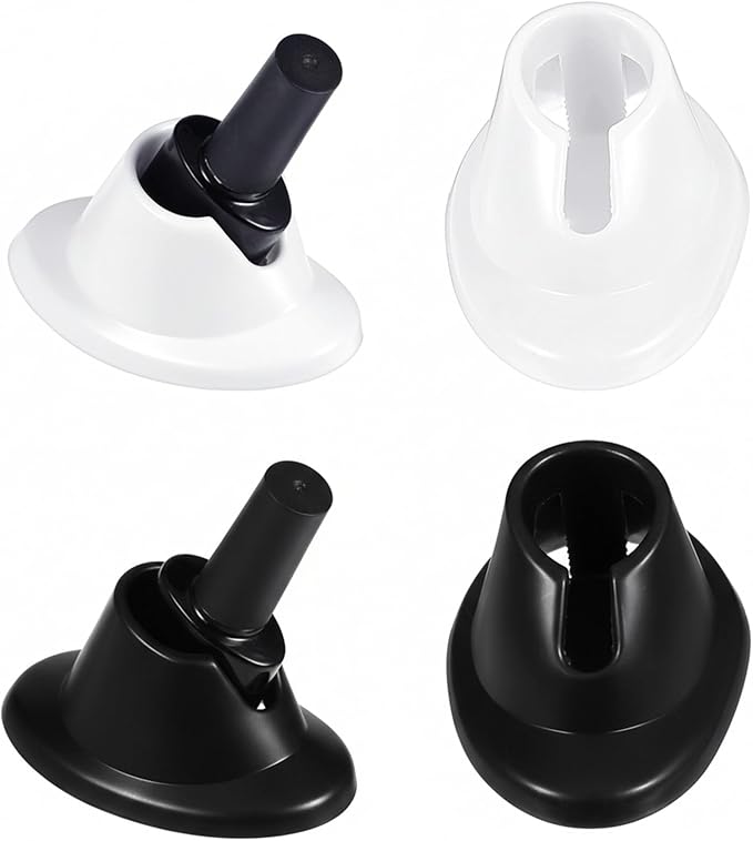 2 Pieces Soft Rubber Nail Polish Bottle Holder Spill-proof Storage Rack Display Stand Durable for Hand Care Display Art Tools and Nail Salon Foot