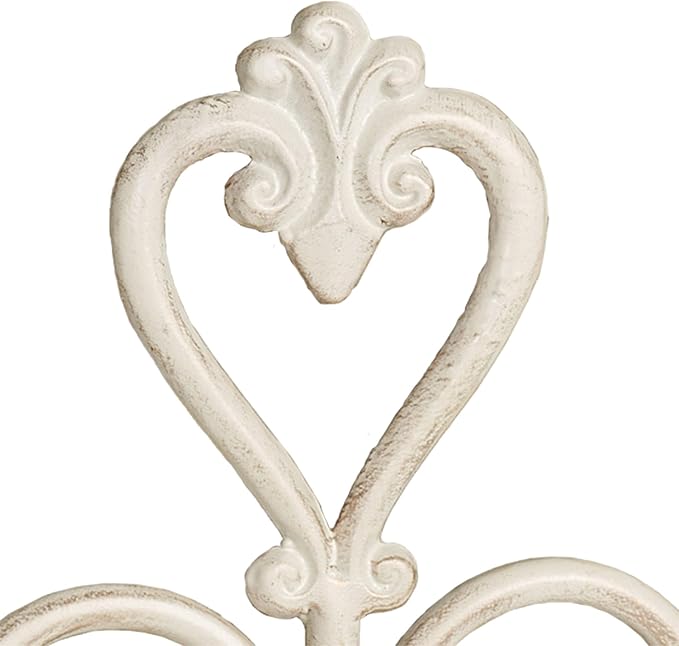 Aldabella Handpainted Towel Ring Creamy Gold - 13.5 Inches High