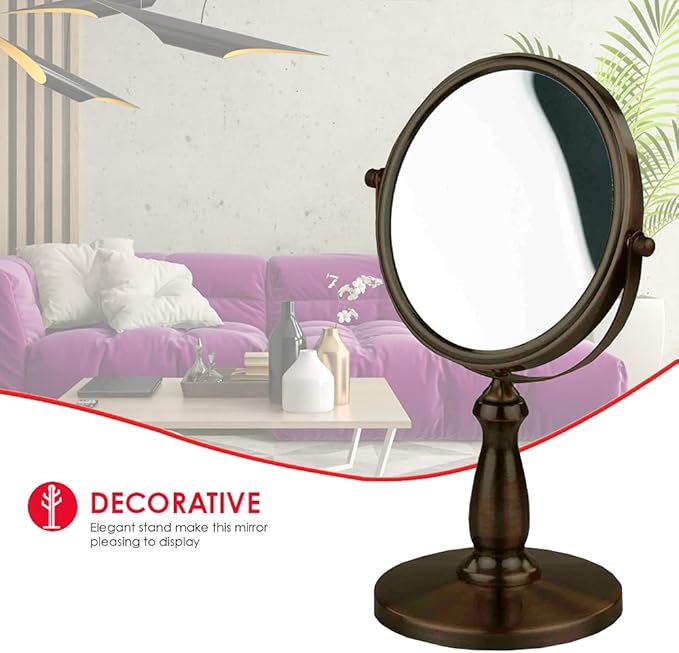 Home Basics CM44379 6 Inch Cosmetic Mirror Two-Sided