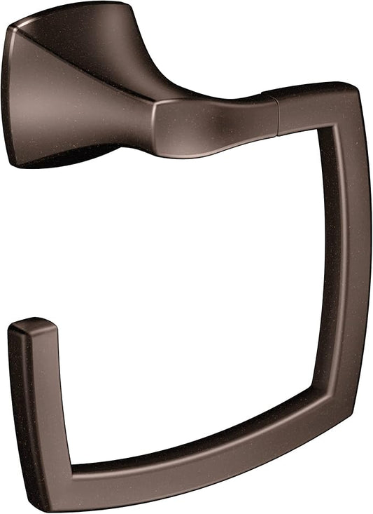 Moen YB5186ORB Voss Collection Bathroom Hand Towel Ring, Oil-Rubbed Bronze (Pack of 4)