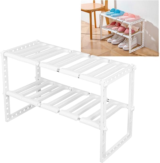 2 Tier Sink Rack Cabinet, Sto Rack with s Shelf, Bathroom Holder for Household Supplies, less and PP l, Retractable