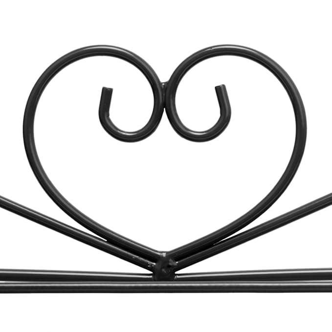 Dazone Mounted 3 Tier Metal Shelf Nail Polish Wall Rack Essential Oils Perfume Organizer (Black)