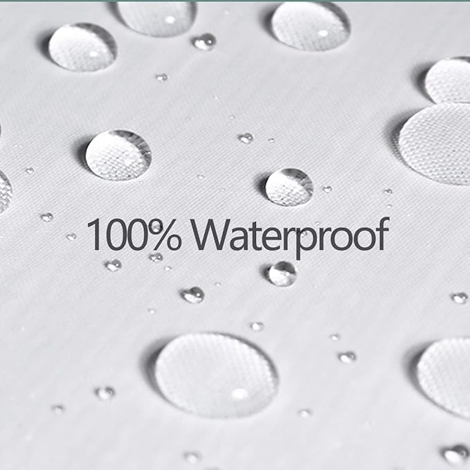 Feelyou Spider Web Bath Curtain Halloween Theme Spider Print Shower Curtain Black White Decor Bathroom Curtain Set Polyester Trick or Treat Waterproof Shower Curtains 72"x78"