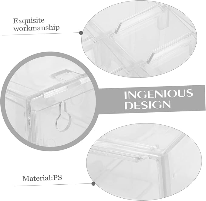 Multi-grid Desk Organizer Storage Box with Removable Drawers Versatile Cosmetic and Stationery Storage Container for Home and Office Desktop Organizer