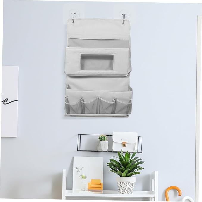 Glass Shelf for Bathroom ，Glass Aluminum，Door Hanging Storage over The Door Hooks Multi-layer Organizer for Dormitory