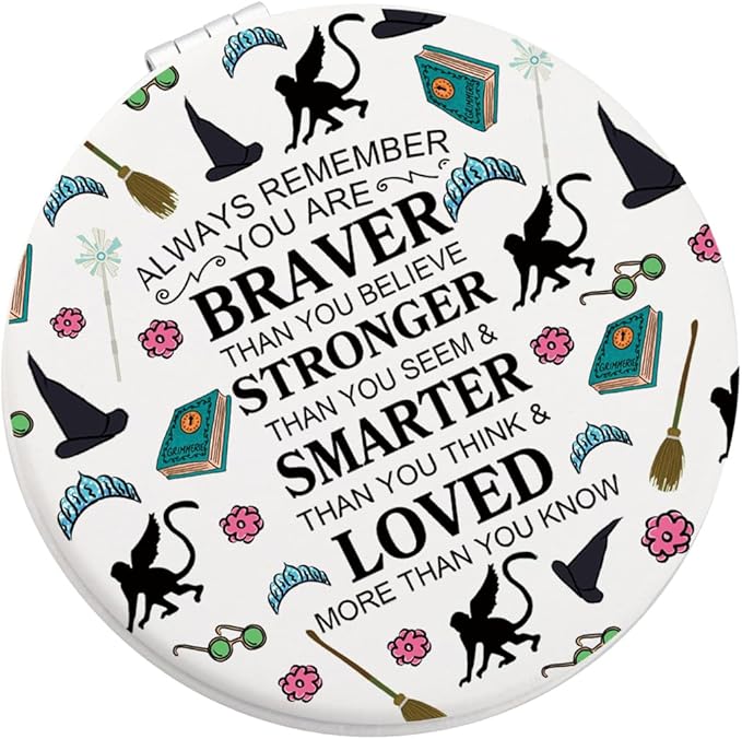 WSNANG Witch The Musical Gifts Witch Makeup Mirror Musical Lover Gift Musical Merchandise(Witch Mirror-T)