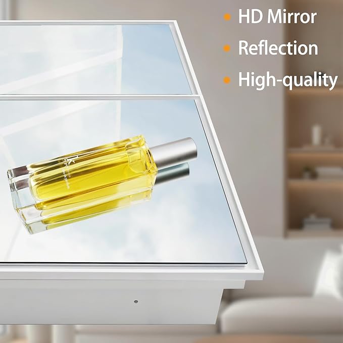 26 x 32 inch, Bathroom Medicine Cabinet, Double Mirror Doors, Bathroom Recessed Cabinet, Platstic Framed with Double Doors Wall Cabinet, Removable Glass Shelves, Recessed or Surface Mount