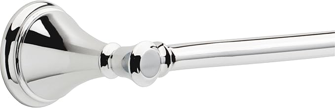 DELTA FAUCET 79718 Cassidy 18-in Wall Mount Towel Bar Bath Hardware Accessory in Polished Chrome