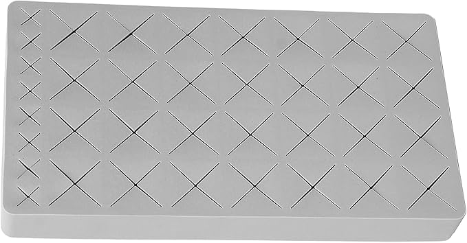 Minimalist Lipstick Organizer, Silicone Makeup Storage Box, 36 Grids, Gray, Beauty/Makeup