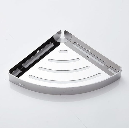 Bathroom Triangular Shelves, Toilet Corner Storage, Mirror Small Triangle Single Layer