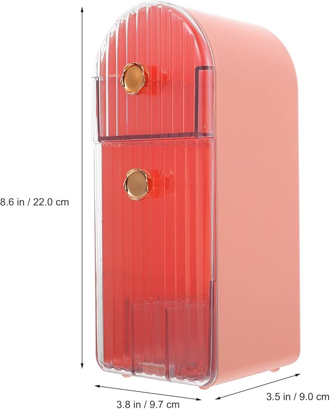 Beavorty Dressing Table Organizer for Lipsticks Chic Lipstick Storage Box and Stylish Makeup Holder for Home Salon Use