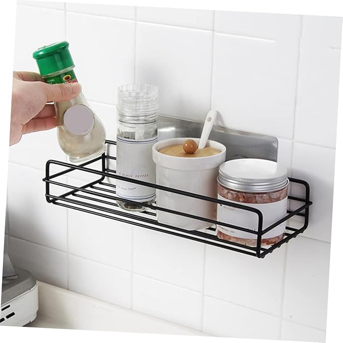 SOLUSTRE Shelving Wall Mounted Bathroom Shelves Hanging Shelf Restroom Organizer