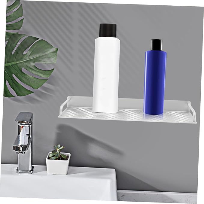 Unomor Practical Wall Storage Shelf Bathroom Rack Over The Toilet Storage Sundry Rack