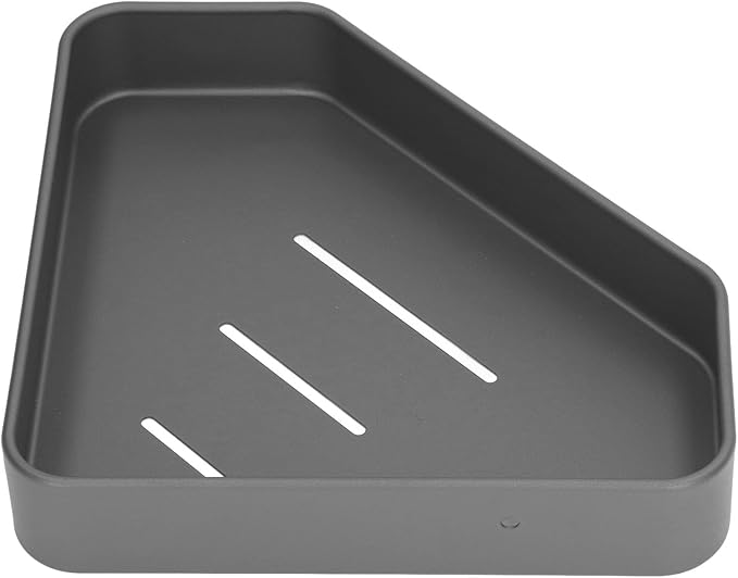 Rustproof Space Aluminum Corner Shelf - Sturdy Floating Shelf for Bathroom, Kitchen, Living Room, and Balcony with Easy Installation