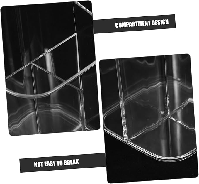 Abaodam Cosmetic Brush Holder Makeup Brush Stand Skincare Holder Desktop Organizer