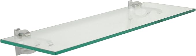 Spancraft Clear Floating Glass Shelf 6