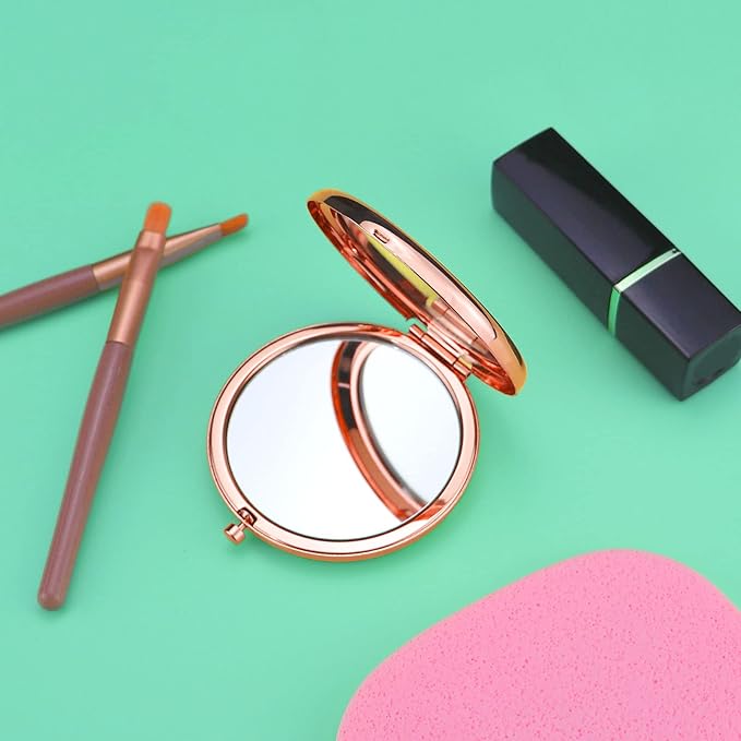Hair Stylist Gifts for Women Hairdresser Gift Appreciation Present Compact Makeup Mirror for Hairdresser Thanks You Folding Makeup Mirror for Salon Barber Birthday Christmas Graduation Present