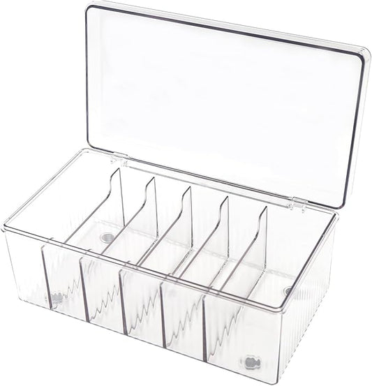 Lash Cart Organizers for Lash Techs Acrylic Eyelash Extension Supplies Makeup Storage Container Display Box Clear