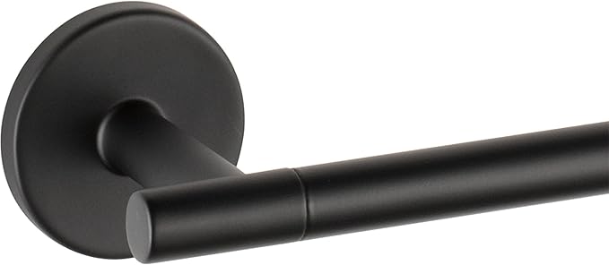 Delta 759240-BL Trinsic 24 in. Wall Mount Towel Bar Bath Hardware Accessory in Matte Black