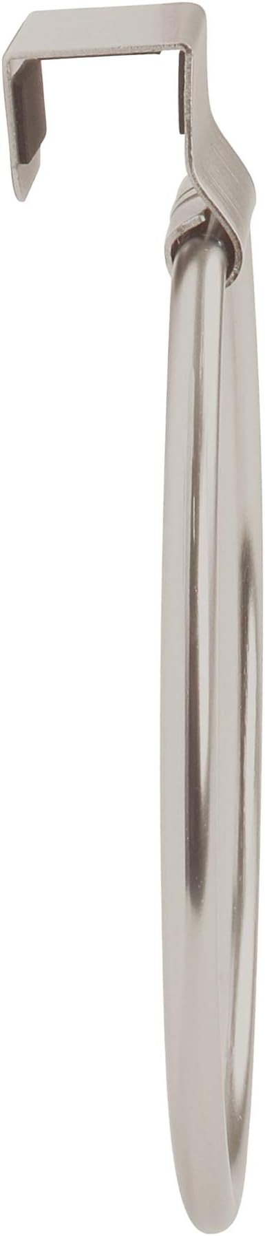 Spectrum Diversified Towel Ring, over the Cabinet Door, Brushed Nickel Small