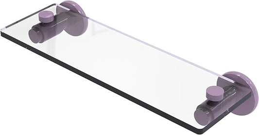 Allied Brass Tribecca Collection Glass Vanity Shelf with Beveled Edges
