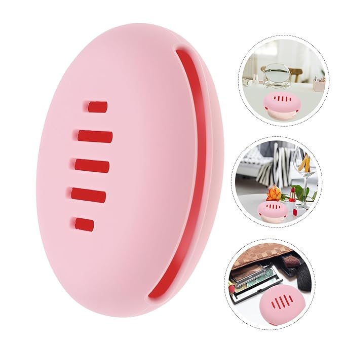 Ipetboom Silicone Makeup Puff Case Portable Makeup Sponge Holder for Travel Compact Powder Puff Storage Box for Women Lightweight and Sturdy Design for Makeup Organization