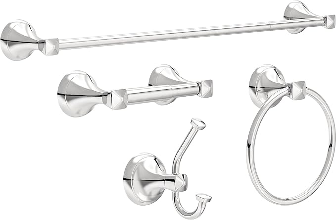 Esato 18" with 6" Extender Towel Bar in Chrome