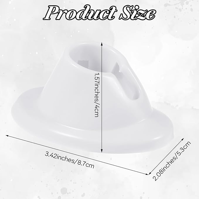 2 Pieces Soft Rubber Nail Polish Bottle Holder Spill-proof Storage Rack Display Stand Durable for Hand Care Display Art Tools and Nail Salon Foot