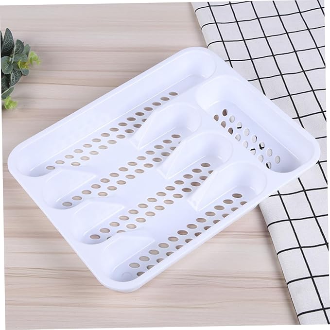 Glass Shelf for Bathroom ，Glass Aluminum，Tableware Drain Container Multifunctional Storage Rack Sorting Box for Home Random Color