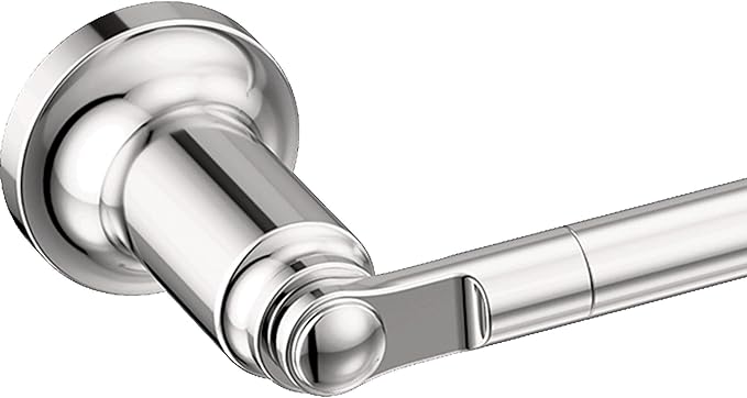 Delta Saylor (1-Pack) 24'' Towel Rack for Bathroom Polished Chrome Towel Bar for Bathroom Wall Towel Holder Rod Wall Mounted 73524