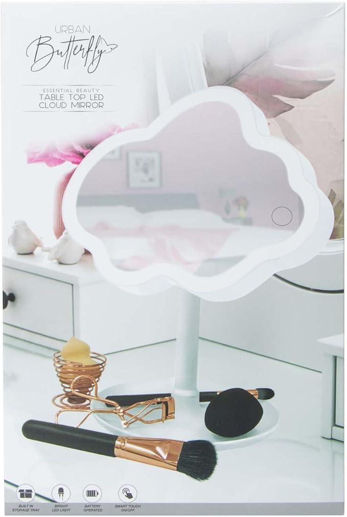 Vanity Cloud Mirror (White)