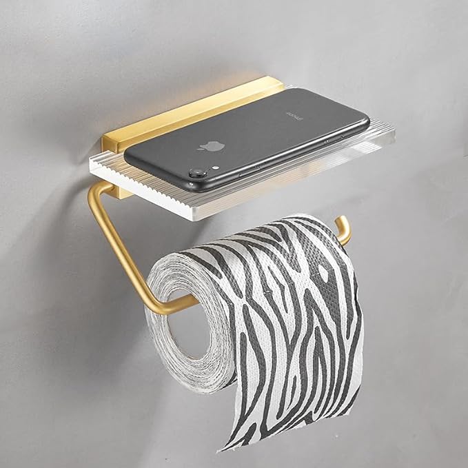 Towel Rack Toilet Golden Bath Towel Rack Bathroom Towel Pendant Set, Tripod Rack