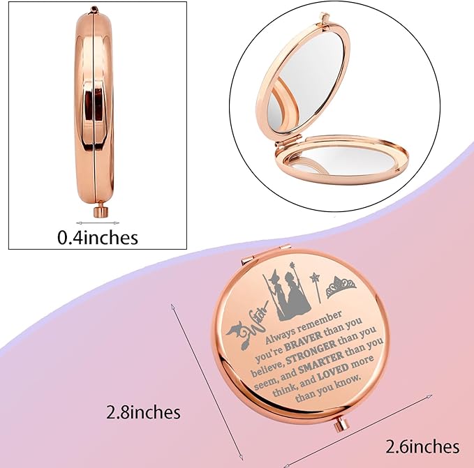 WSNANG Witch The Musical Gifts Witch Makeup Mirror Musical Lover Gift Musical Merchandise (Witch Mirror)