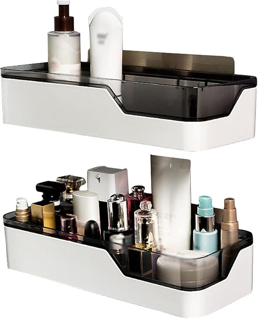 Bathroom Shelf Bathroom Shelf Wall Mounted Wall Mounted Shelves Holder for Bathroom Kitchen and Bedroom Set of 2 Shelves 11.8 by 2.6 Inches Floating Shelves (Size : Two Packs)