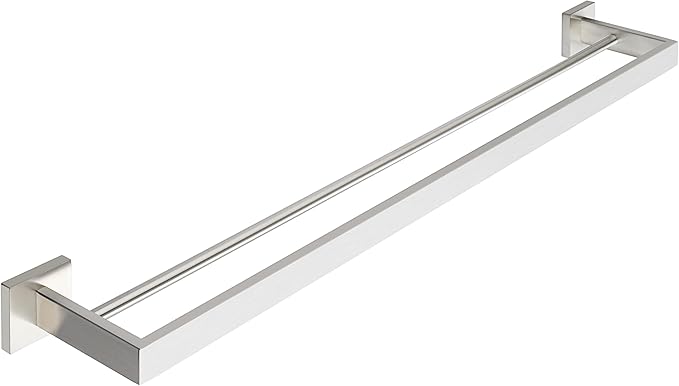 Alise Double Towel Bar, 32" SUS304 Stainless Steel Towel Racks for Bathroom, Long Bathroom Towel Rack Wall Mounted, Heavy Duty Towel Holder, Brushed Nickel