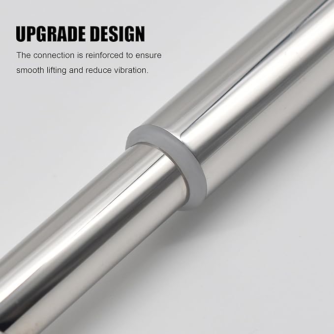 Honmein Towel Bar - Adjustable 304 Stainless Steel Towel Holder for Bathroom (11.8inch-22.6inch) Sturdy and Rustproof Wall Mounted Towel Rack for Bathroom Accessories, Silver?€?