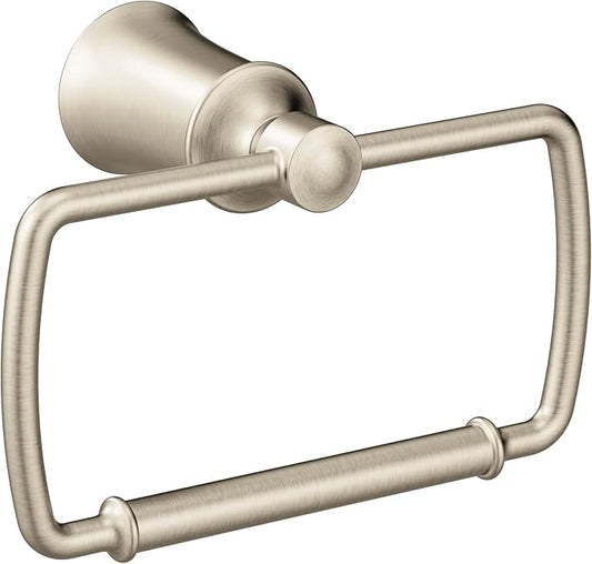 Moen YB2186BN Dartmoor Towel Ring, Brushed Nickel (Pack of 6)