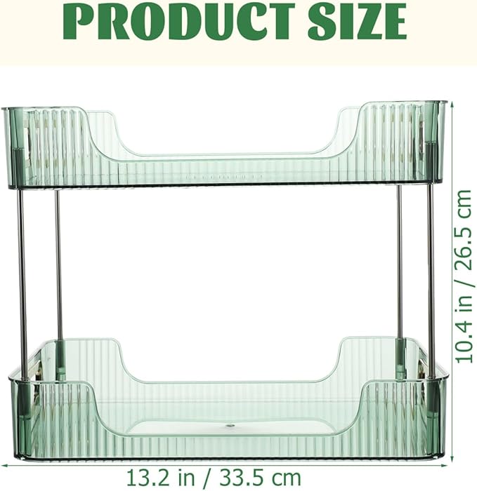 Bathroom Countertop Organizer Storage Shelf Desk Toiletry Organizer Dresser Storage Holder